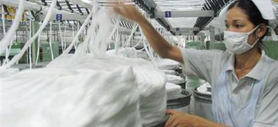 Imported fiber and textile yarn of Vietnam increased strongly